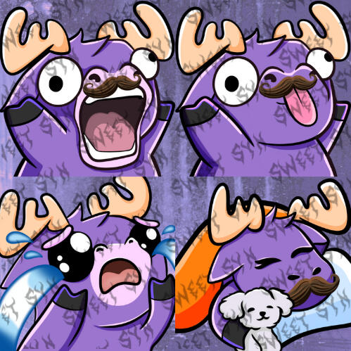 MoisterMoose Emotes